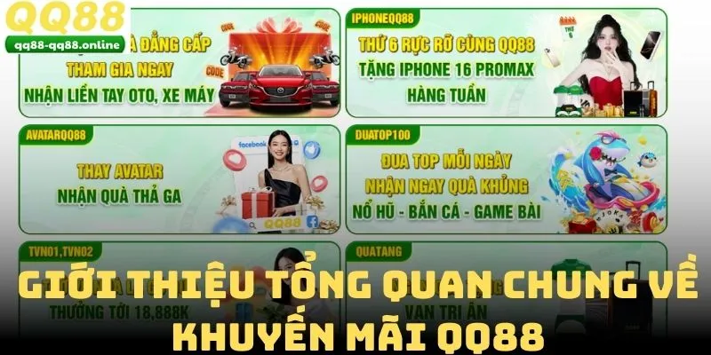 Giới thiệu tổng quan chung về khuyến mãi QQ88